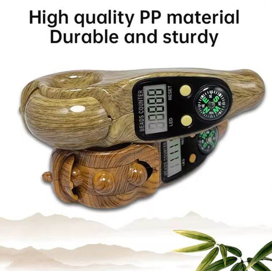 Digital Tasbih Counter With Compass ( Imported ) – (Allow To Open)