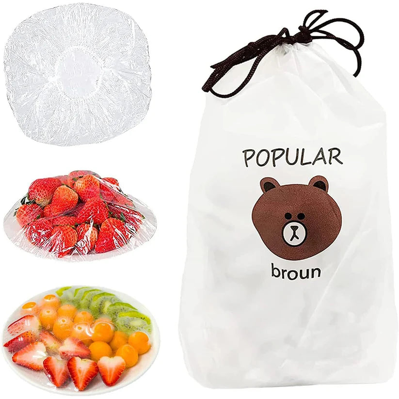 Disposable & Reusable Elastic Food Covers