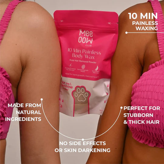 Meow Body Hair Removal Wax Powder ( IMPORTED )