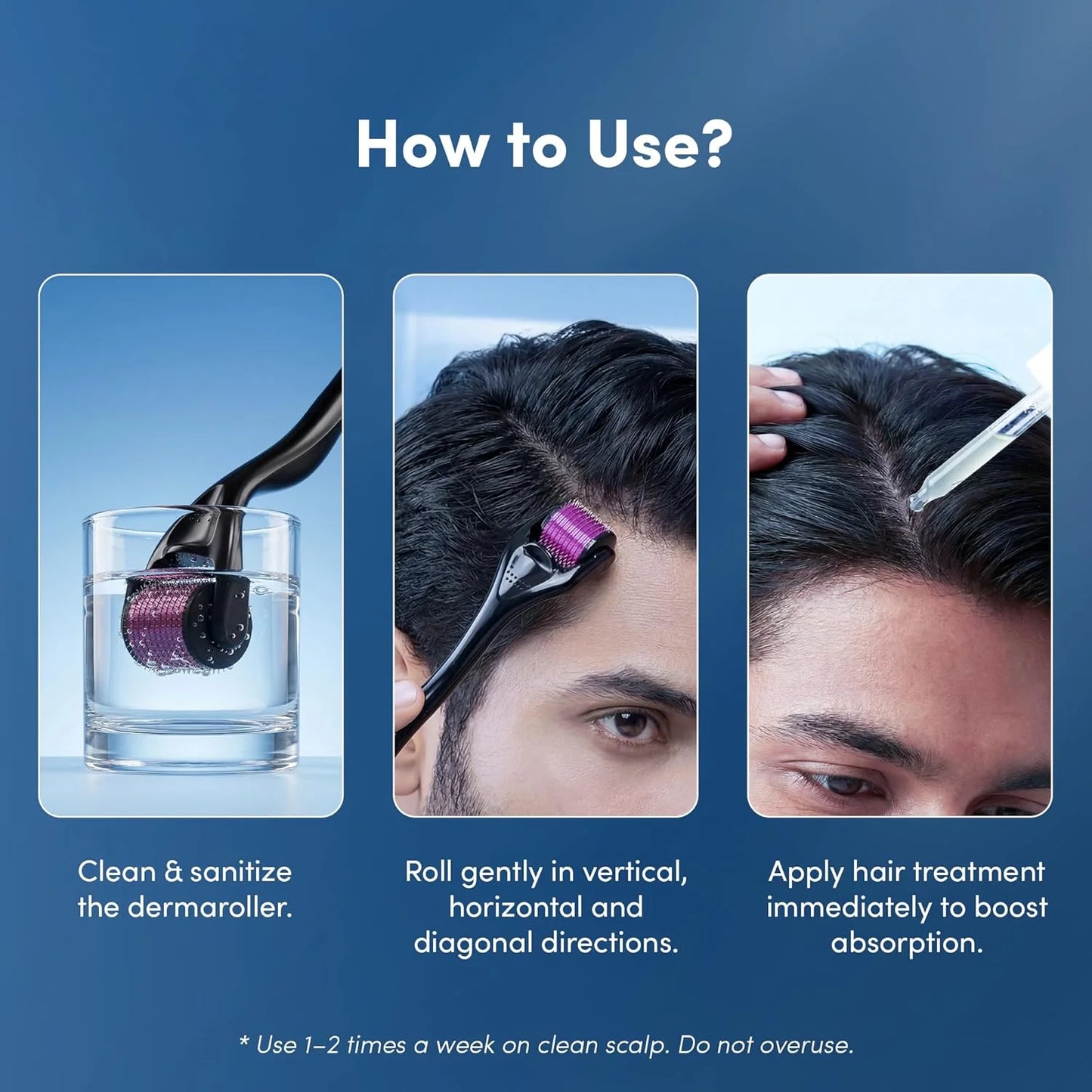Derma Roller for Hair Growth ( IMPORTED )