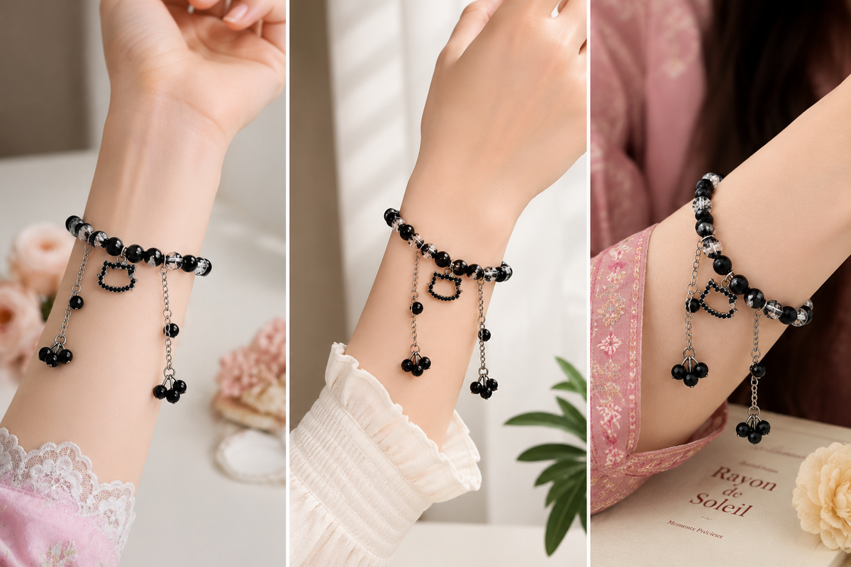 Beaded Charm Bracelet ( IMPORTED )
