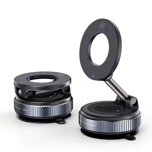 K007 Magnetic 360° Car Phone Holder with Strong Suction Base ( imported )
