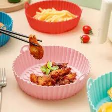Reusable Air Fryer Silicone Baking Tray ( IMPORTED )