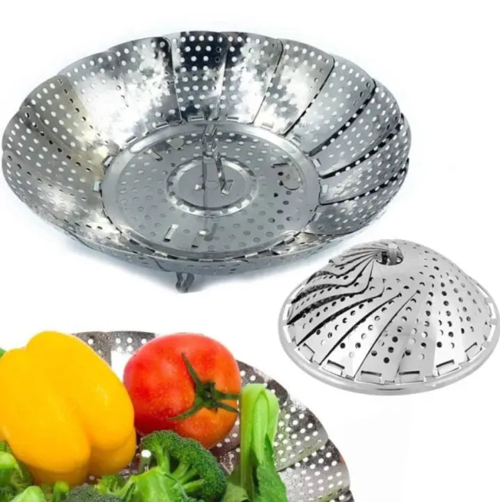Stainless Steel Steamer Basket ( Imported)